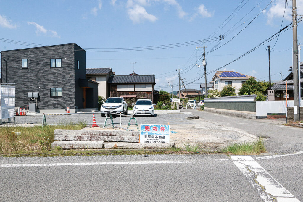 岡山市東区東平島　土地　998万円　平島不動産